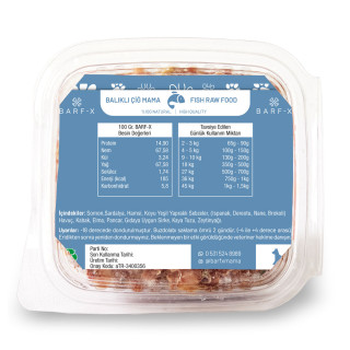 Balıklı Barfx - 200 Gr.
